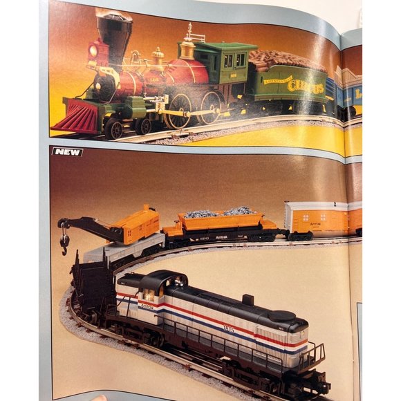 Lionel Catalog Lot of 7 1985 thru 1994 Model Electric Miniature Railroad Trains - Picture 10 of 16